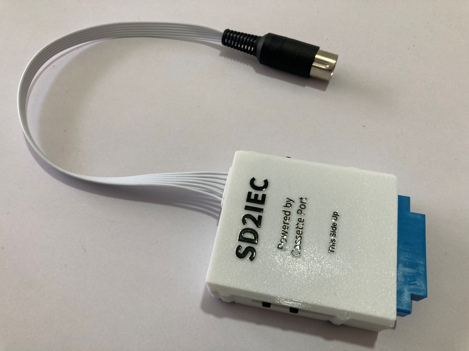 Commodore 64 MicroSD Card Reader (SD2IEC) Powered by Cassette Port C64