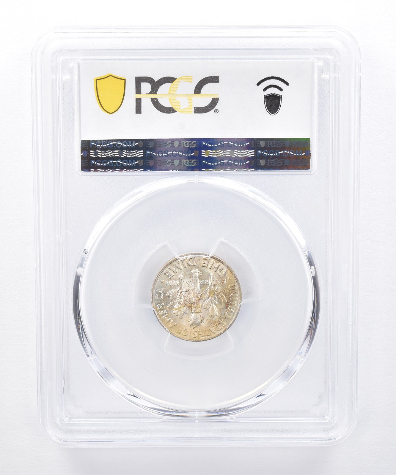 1952-D Roosevelt Dime MS65 FB PCGS Beautiful Tone *8387