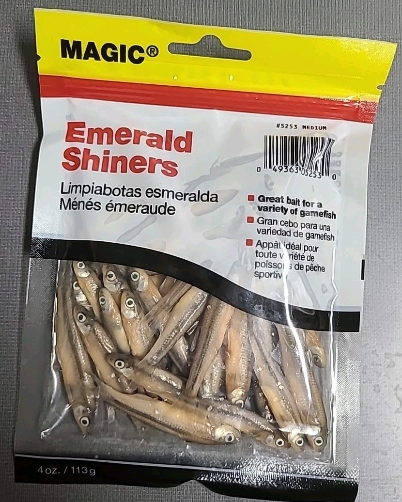 Magic Emerald Shiners NATURAL 4oz medium #5253 FREE SHIPPING