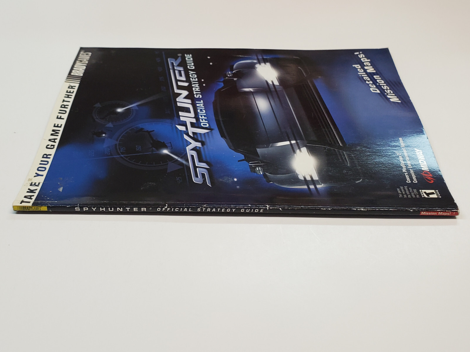 Spy Hunter Brady Games Strategy Guide Book *