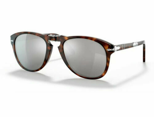 Persol Steve Mcqueen PO 0714SM 24/AP Havana Platinum Limited Edition Sunglasses