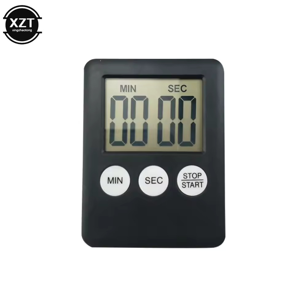 LCD Magnetic Digital Kitchen Timer Countdown Clock for Baking and Cooking
