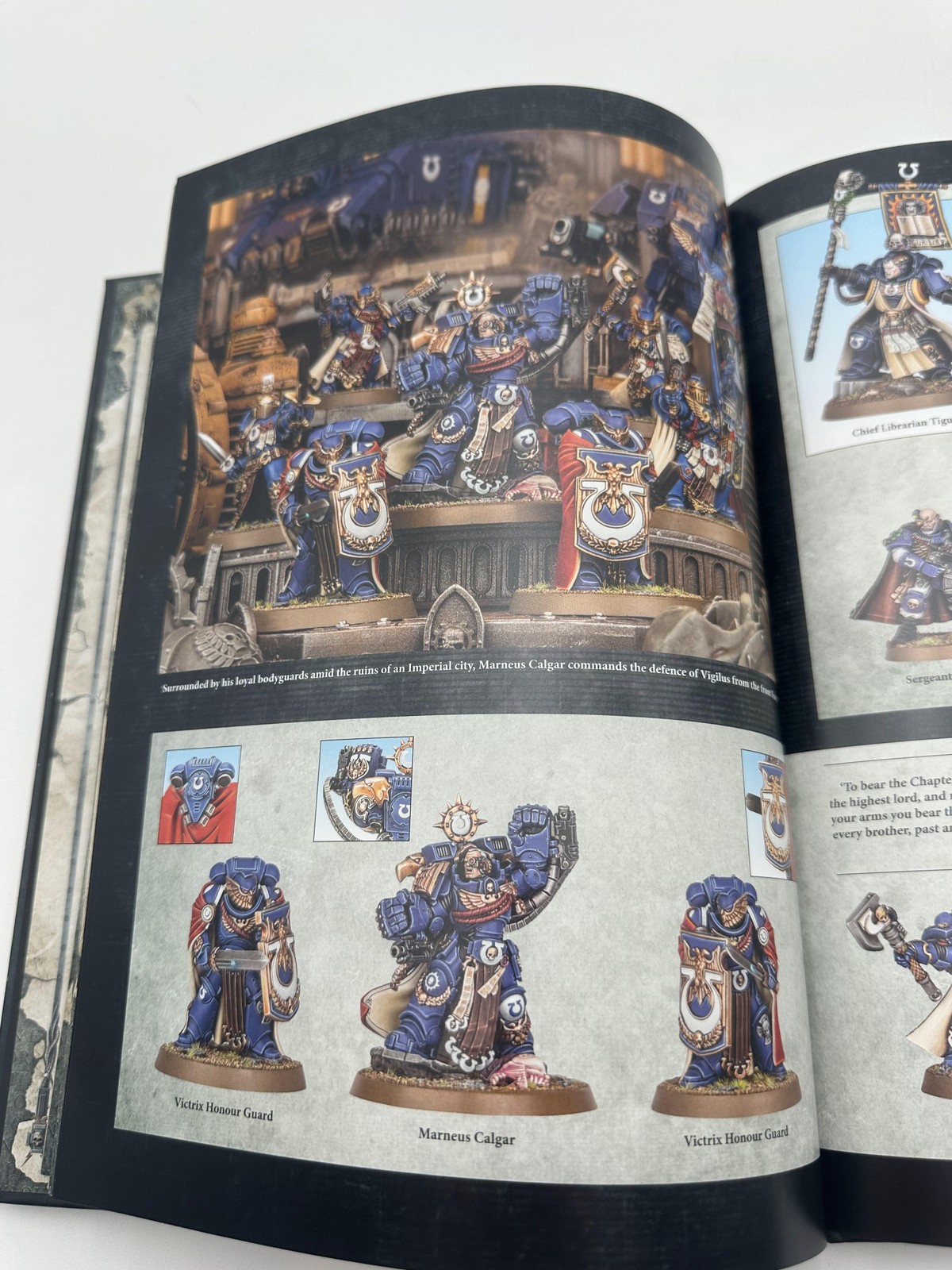 Warhammer 40,000 Codex Supplement Ultramarines Space Marines 8th Ed