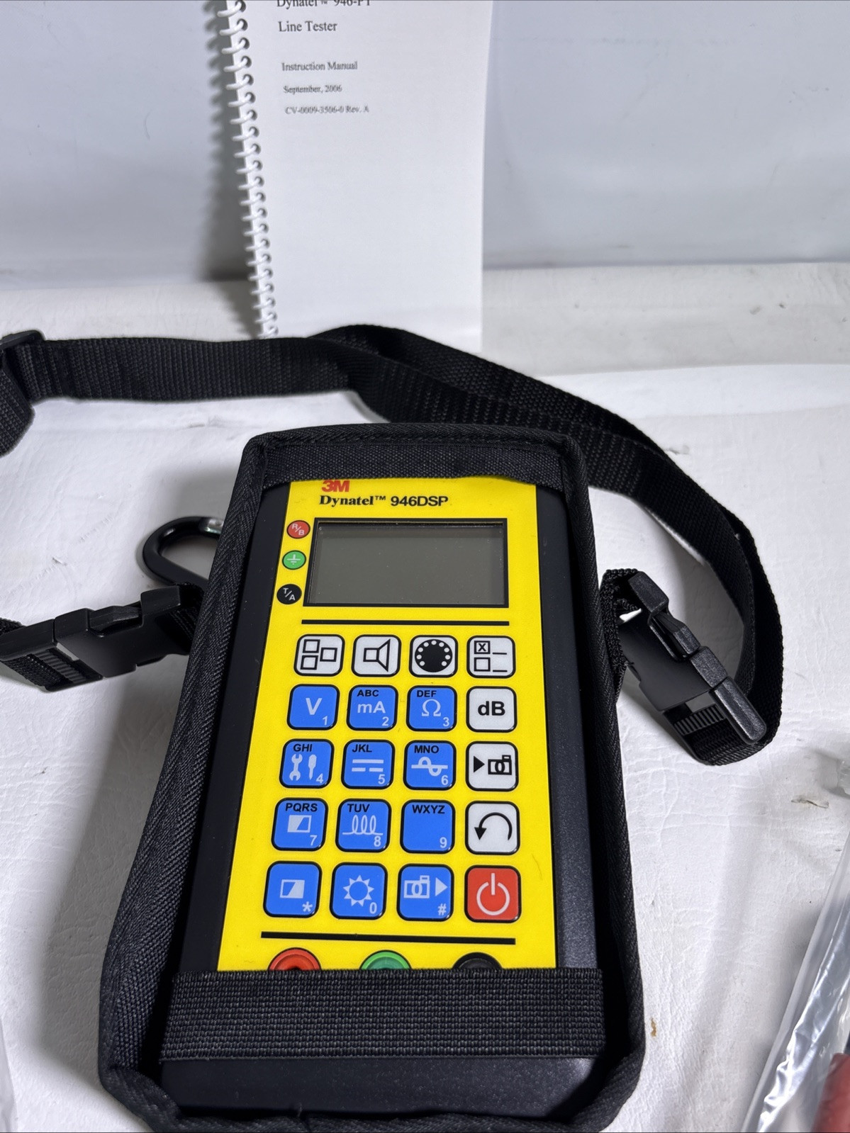 3M Dynatel 946DSP Subscriber Loop Analyzer Tester w/Case & Test Leads (Y072103Y)