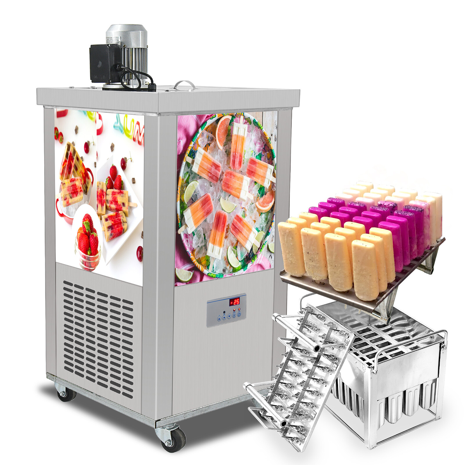 USA Kolice commercial single mold popsicle machine 10-20 mins per batch