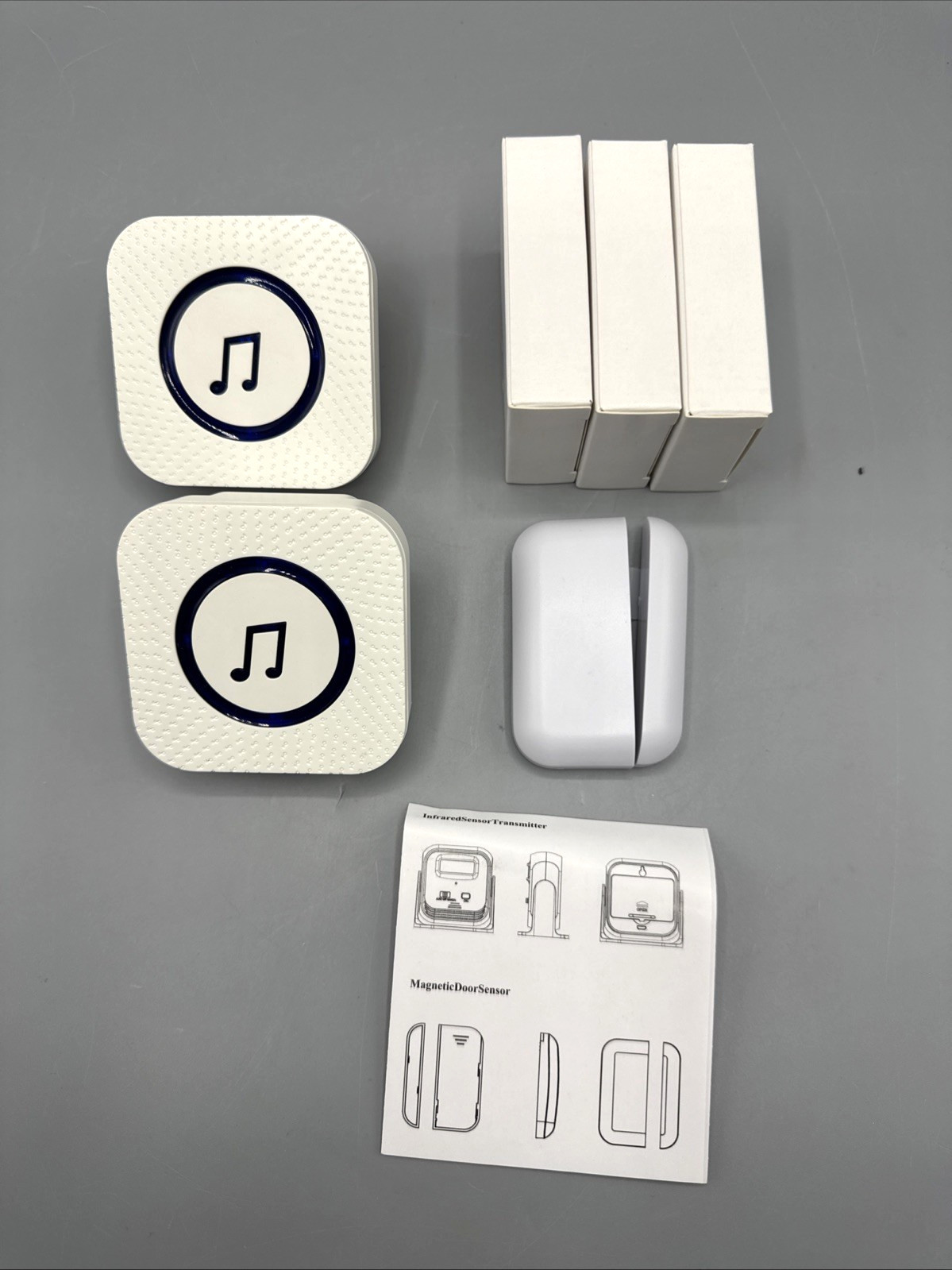 Door Chime Door Open Contact Sensor Alarm For Business/store/home/office