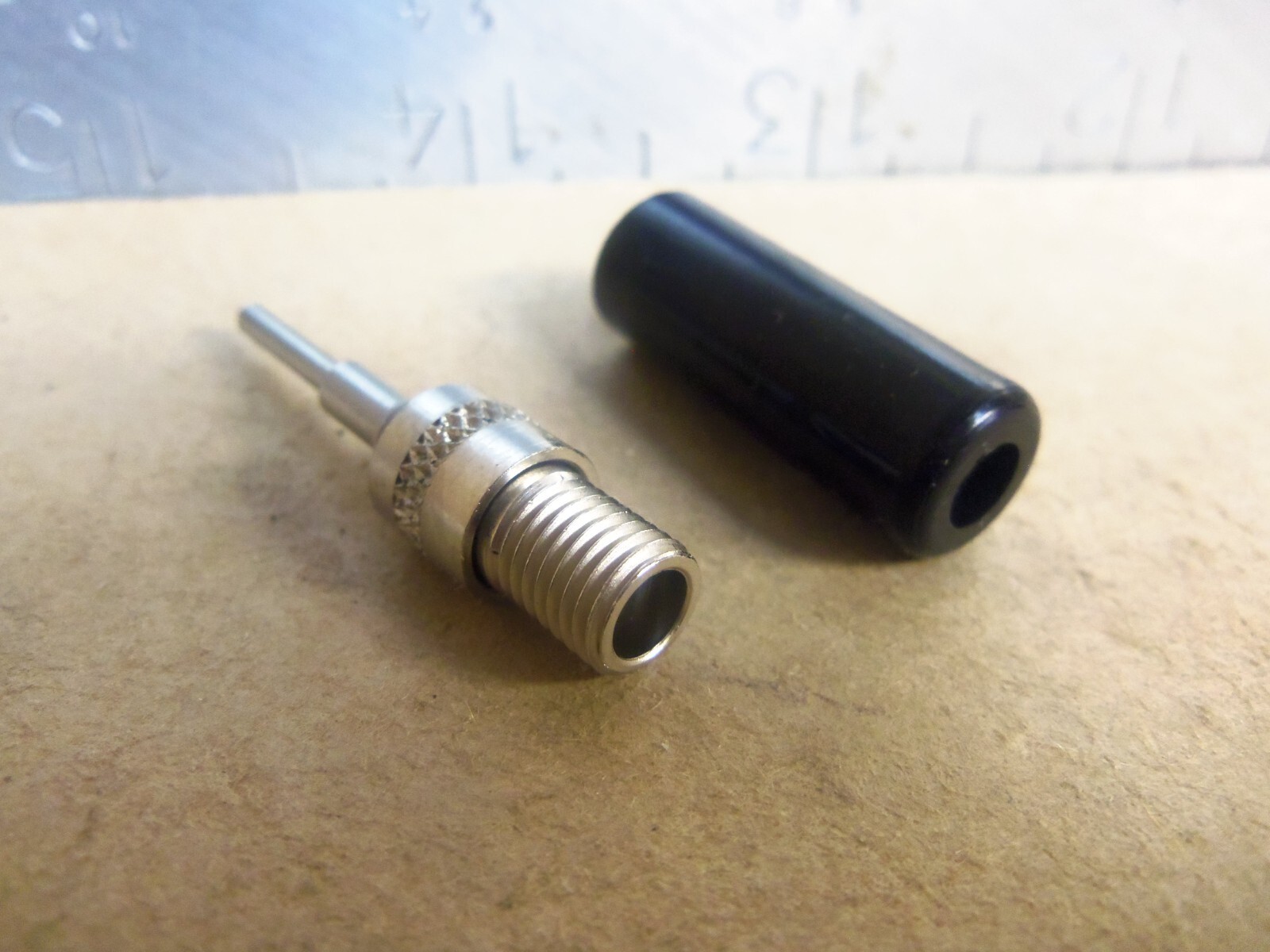 Lot of 2 - Tip Plugs - P/N: 200BLACK (NOS)