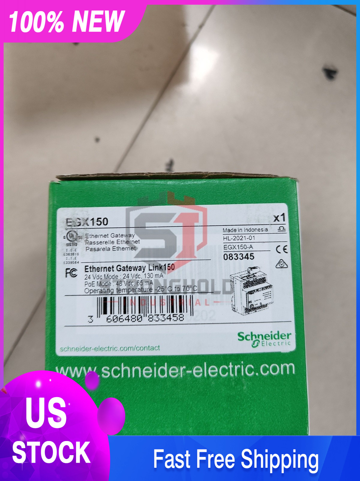 NEW IN BOX Schneider EGX150 fast ship