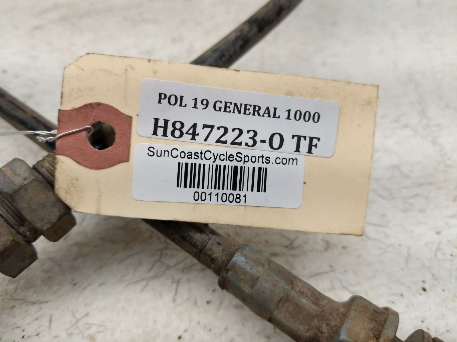 19-22 Polaris General 1000 Shift Shifter Cable Line