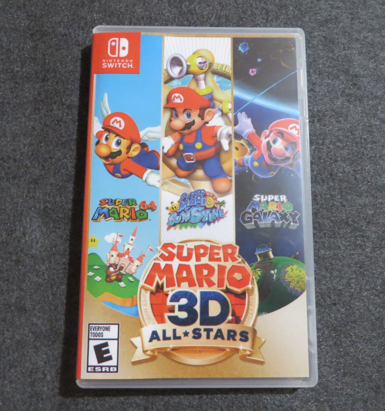 Original OEM Box Case Replacement Nintendo Switch Super Mario 3D All-Stars