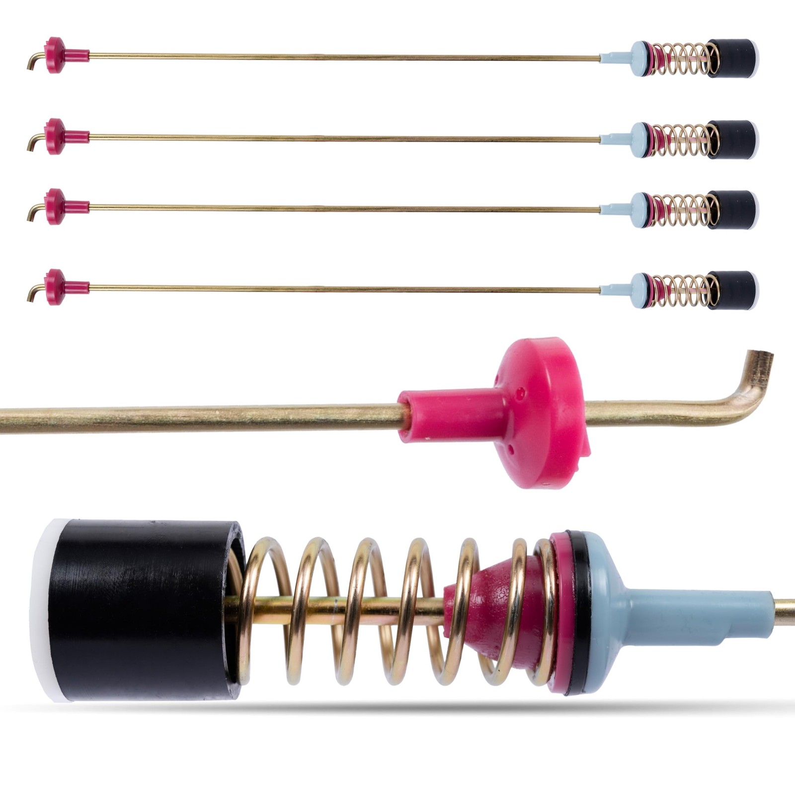 4 Washer Suspension Rod Damper Replaces For Samsung WA45M7050AW/A4 | WA45N305...