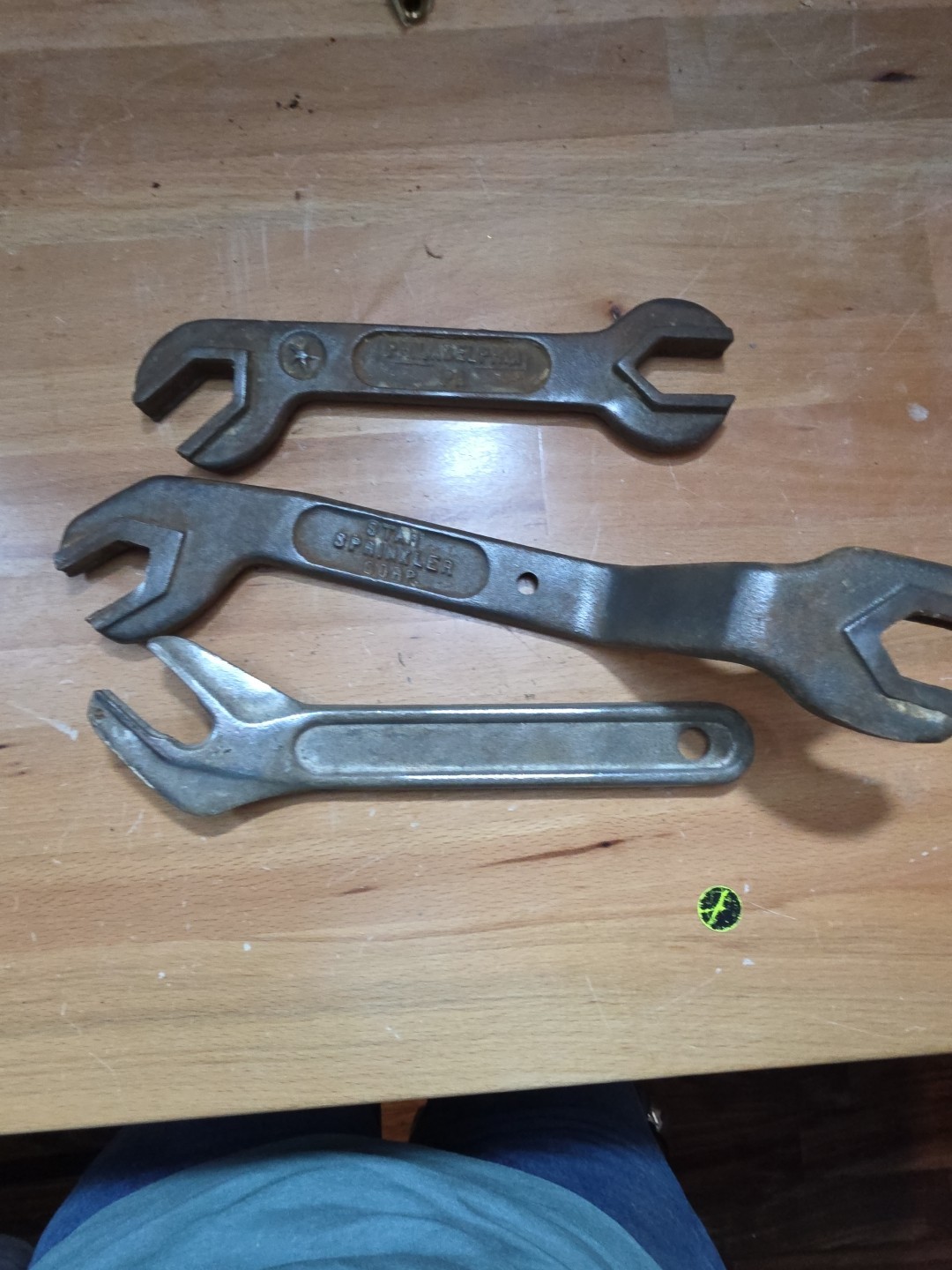 3 vintage sprinkler wrench