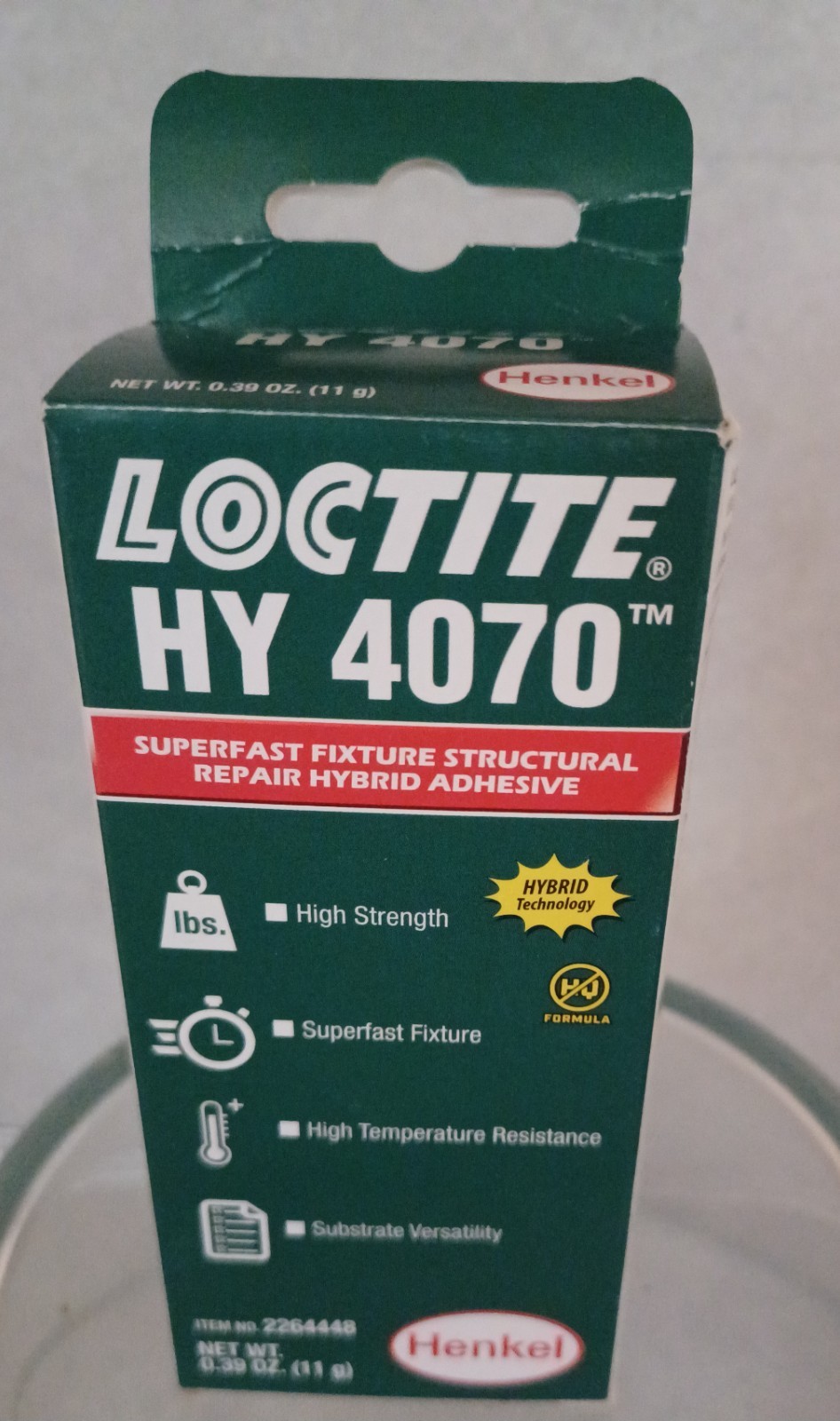 LOCTITE HY4070 Superfast Fixture Structural Repair Hybrid Adhesive 11g Brand new