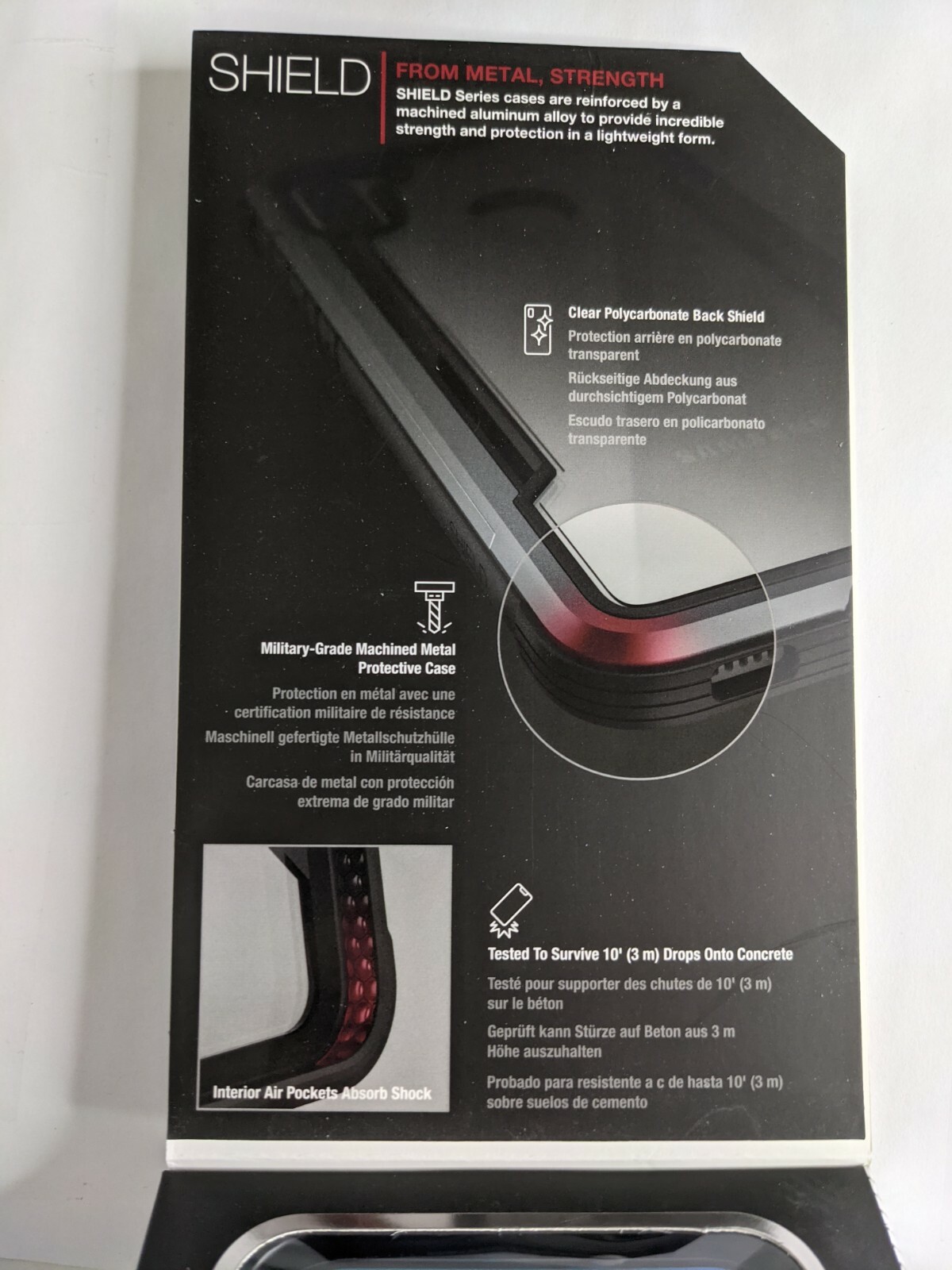 Raptic Shield Multi Color Case for Galaxy A11 - 10 ft drop tested Shield New