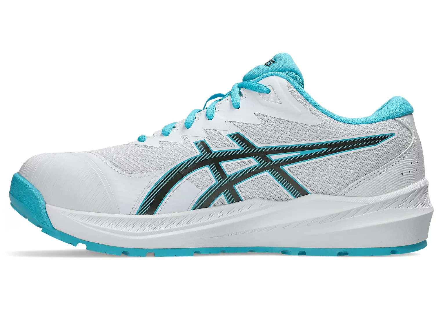 ASICS WINJOB CP220 HS 1273A112 101 White Gunmetal 3E Safety Shoes