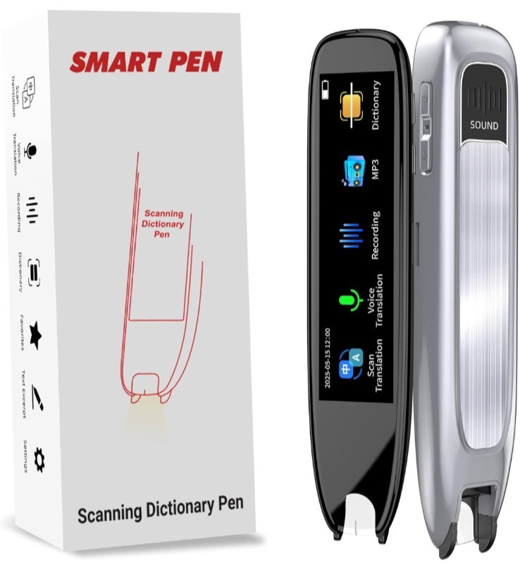 A26s Smart Voice Scan Translator Pen, Real Time Language Translator, Touchscreen