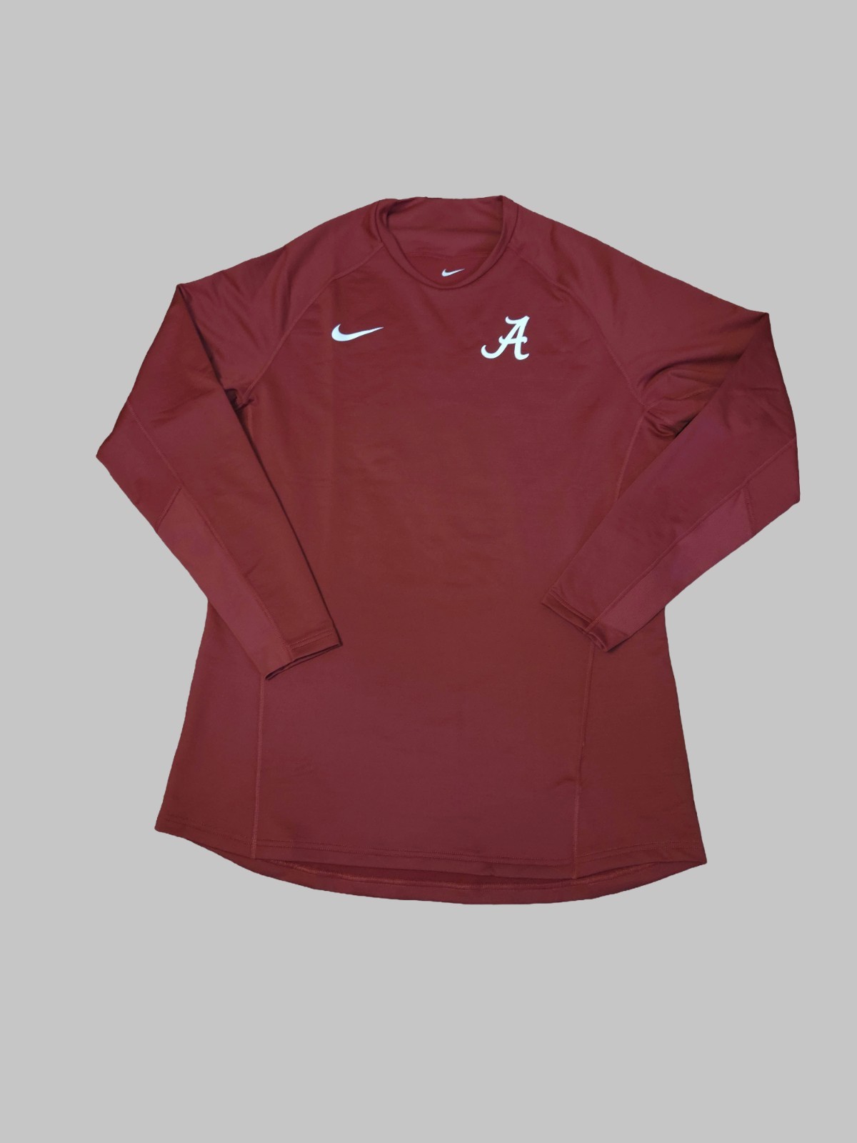 Nike Alabama Crimson Tide Therma-FIT Fleece Sideline Crew Men’s Large