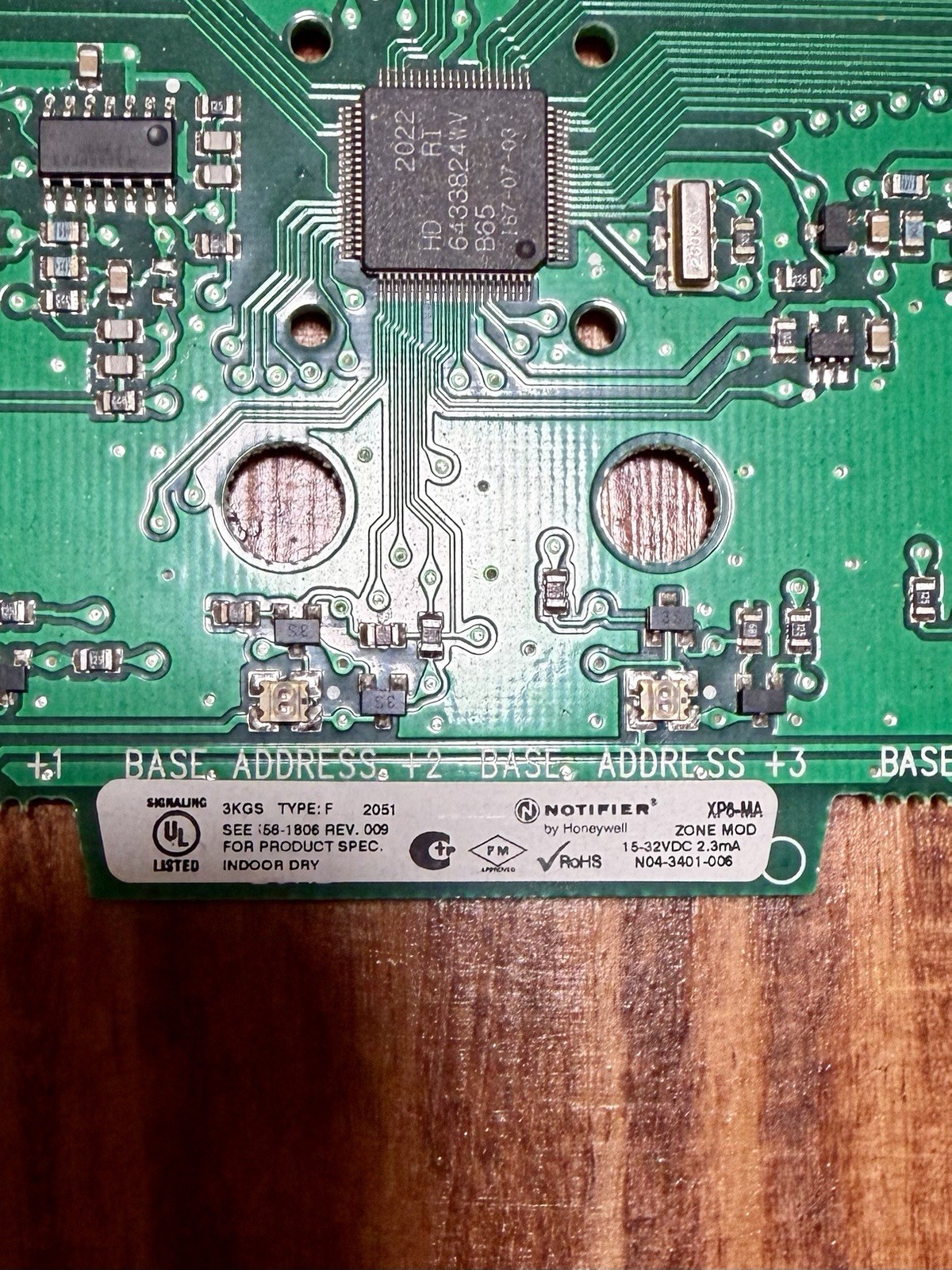 NOTIFIER XP6-MA Zone Interface Module Board