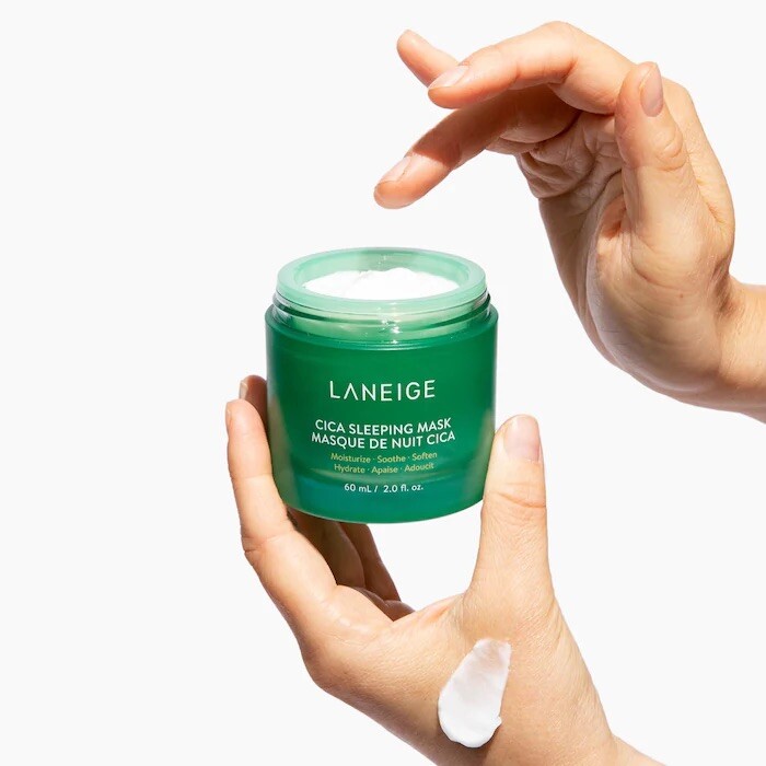 Laneige Cica Sleeping Mask Face Care Moisturizing 10ml x 5pcs. Newest Version