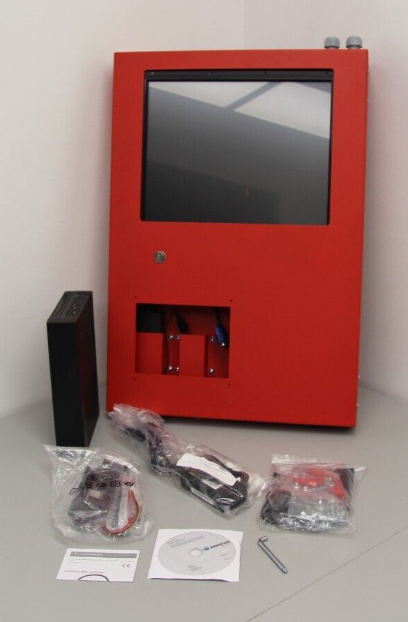 Brand New Metalprogetti PIB2-00003 Metal Touch Screen Conveyer System Kiosk