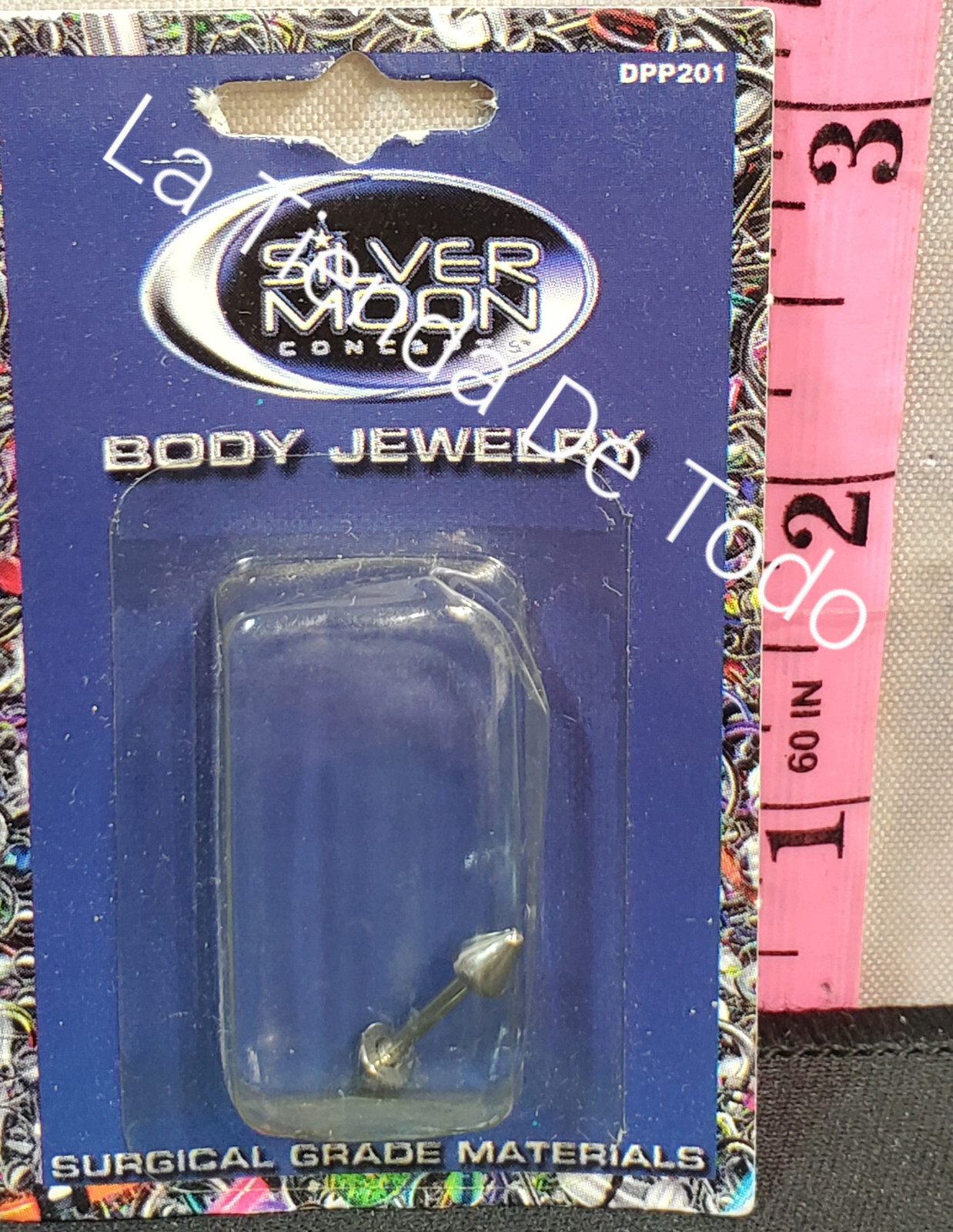 BODY JEWELRY BELLY BUTTON NAVEL RING SPEAR HEAD STYLE DOUBLE END
