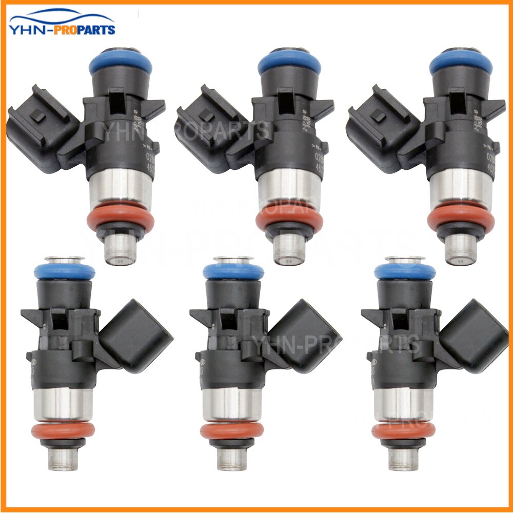 6 Pcs Fuel Injectors 4627794AA 0280158313 for 2014-2017 Jeep Cherokee 3.2L V6