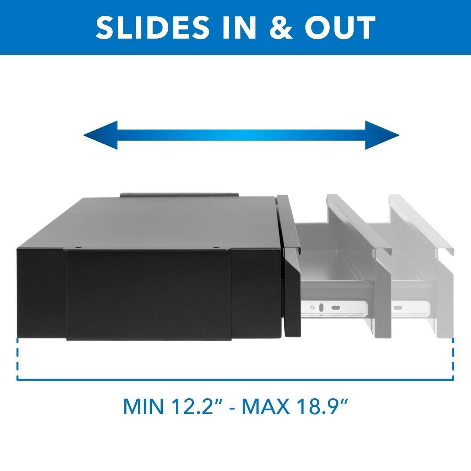 Mount-It! Under Desk Pull-Out Drawer Kit