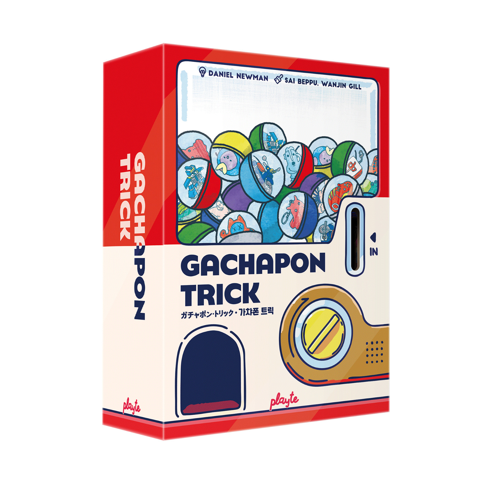 Gachapon Trick Board Game (2025) - Unique Trick Taking & Set Collection Card Gam