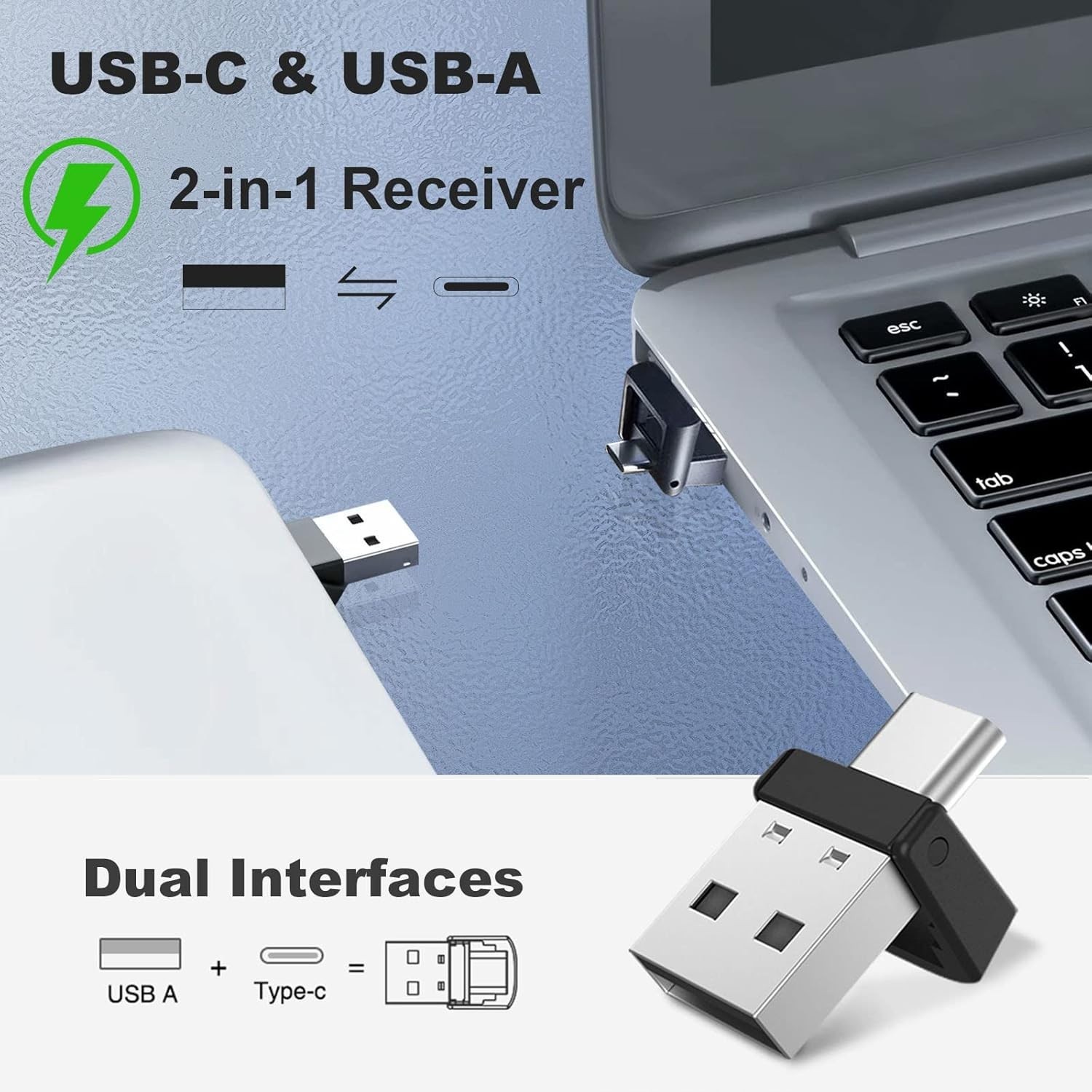 Rechargeable Green Laser Pointer & Wireless Presenter Remote