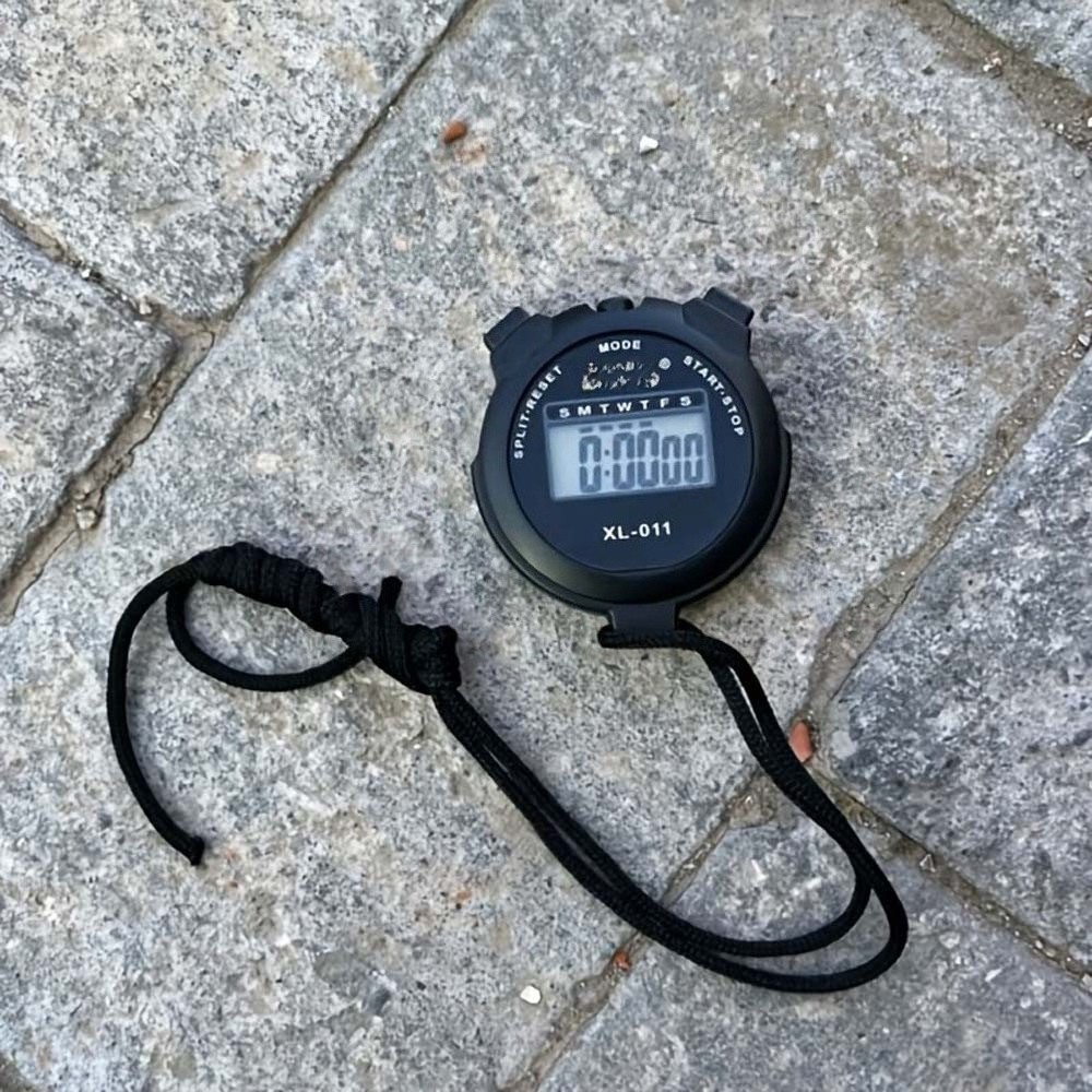 Accurate Precise Portable Lightweight Shock-Proof Digital Sports Stopwatch Timer