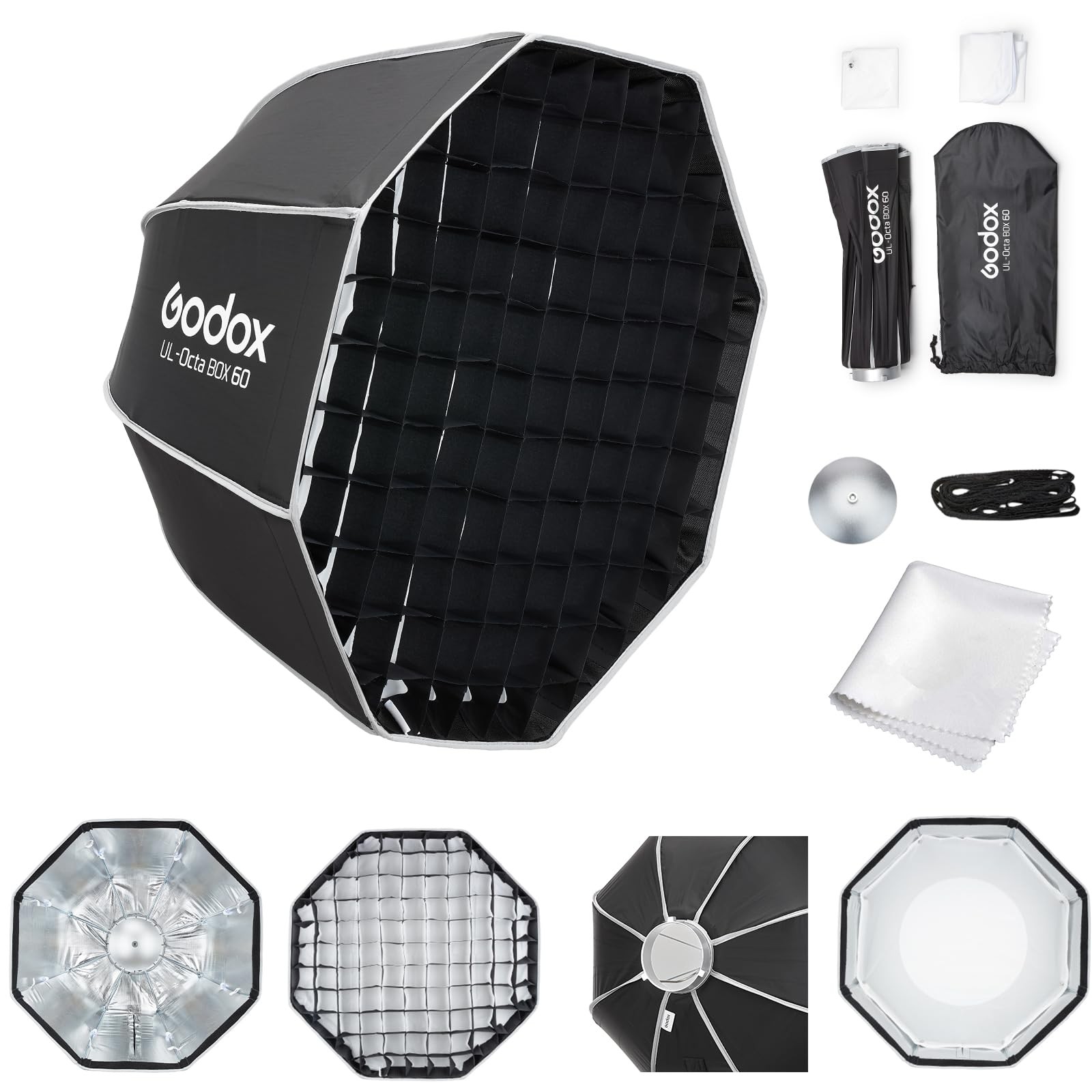 Godox Softbox UL-Octa60 23.6"/60cm Octagonal Softbox, Octa 60cm (23.6")