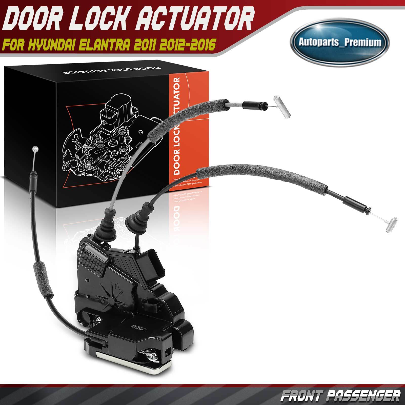 Front Right Passenger Side Door Lock Actuator for Hyundai Elantra 2011 2012-2016