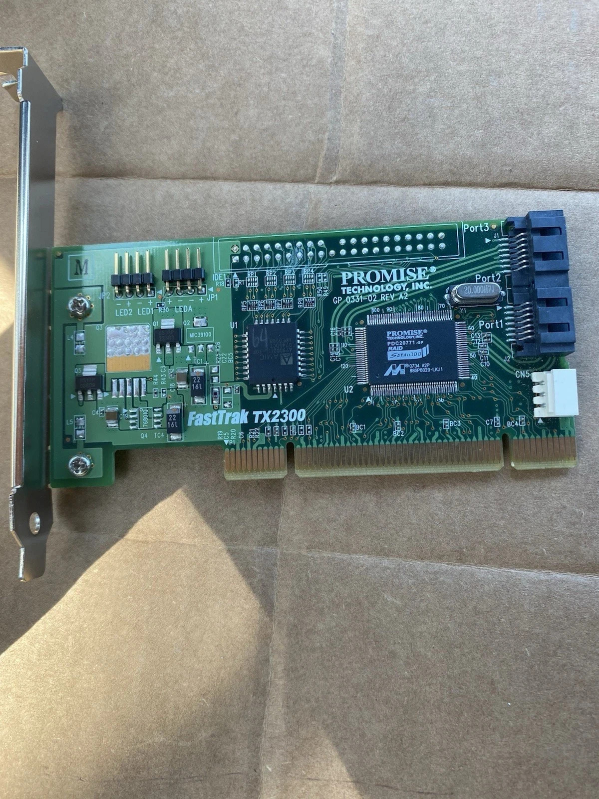 Promise Technology FastTrak TX2300 PCI 2 Port SATA Raid Card Controller 0331-02
