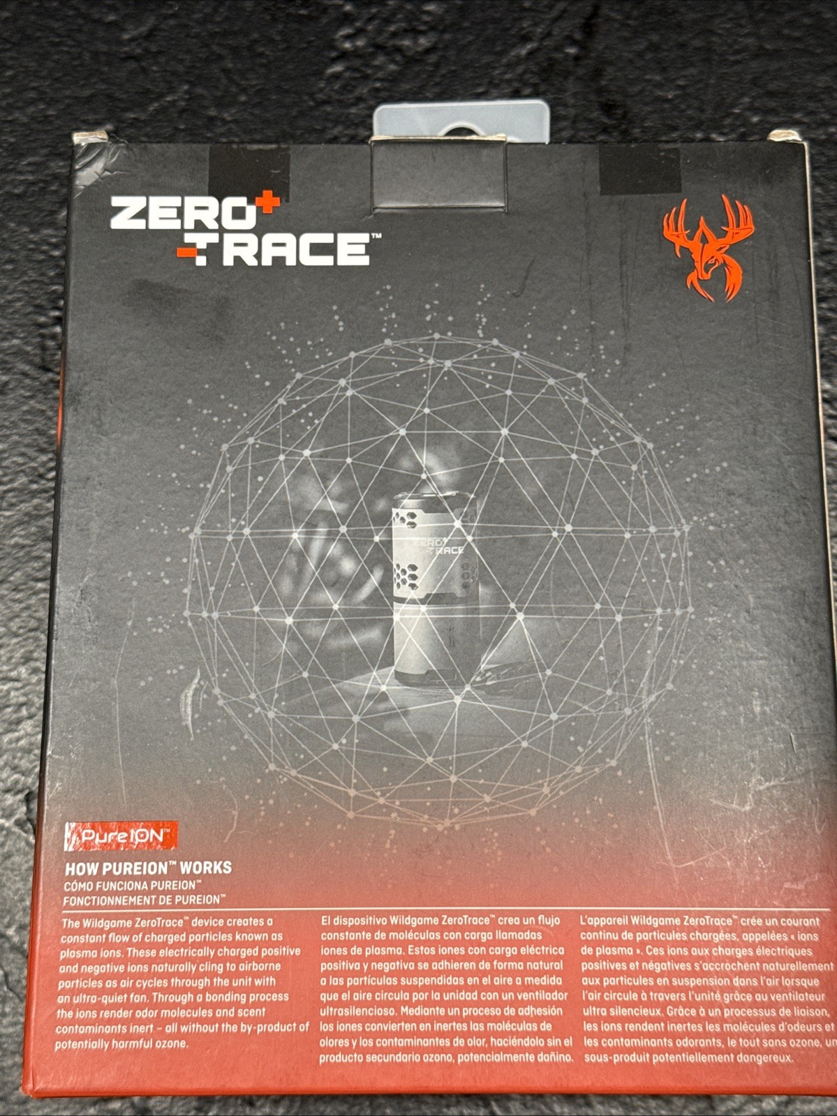 Wildgame Innovations ZeroTrace Portable Unit Scent Eliminator