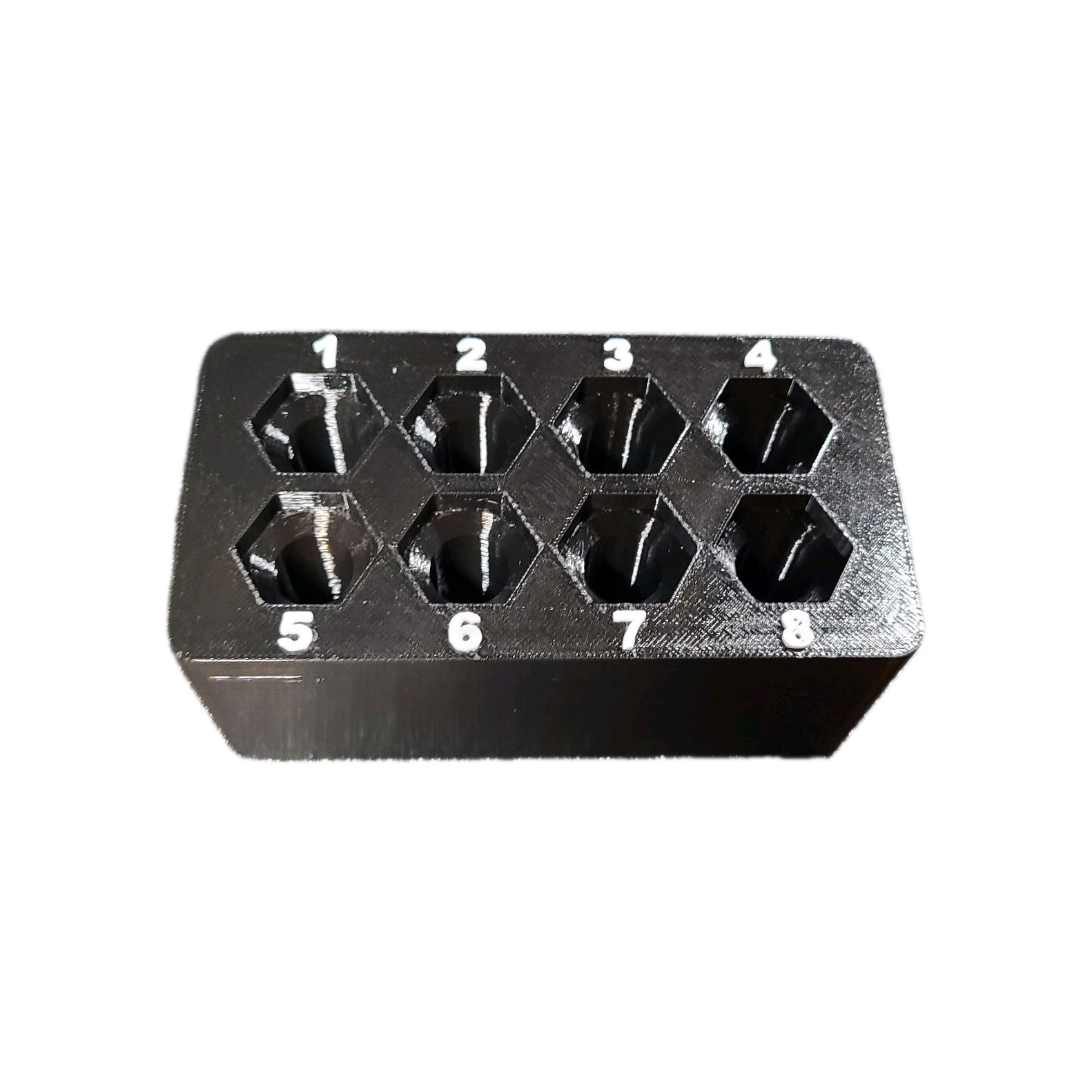 Ford V8 Firing Order 13/16 Spark Plug Organizer | Numbered Caddy| 3D Printed USA