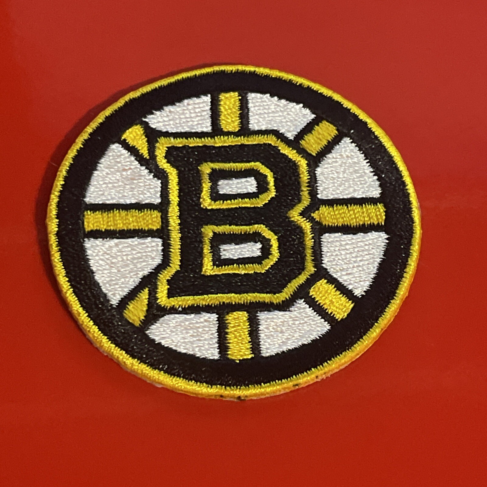Boston Bruins “B” Logo Patch Embroidered 2” Iron On NHL