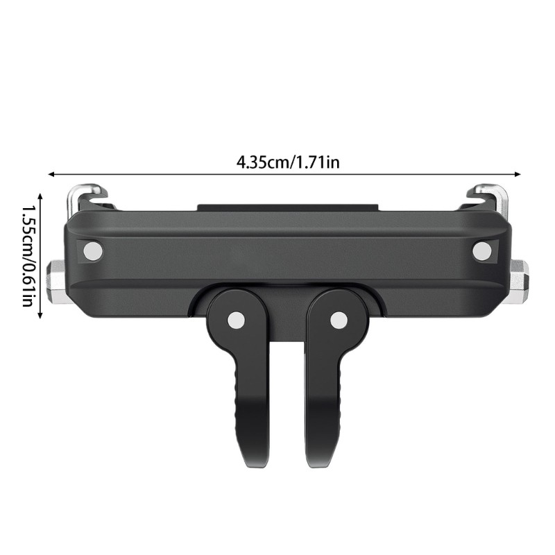 Quick Release Camera Base Lightweight Aluminum for Action 5P/4/3