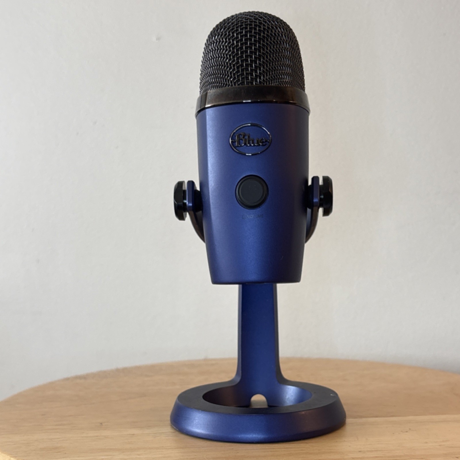Blue Yeti USB Desktop Microphone, Mute Button, Adjustable Stand, Blue