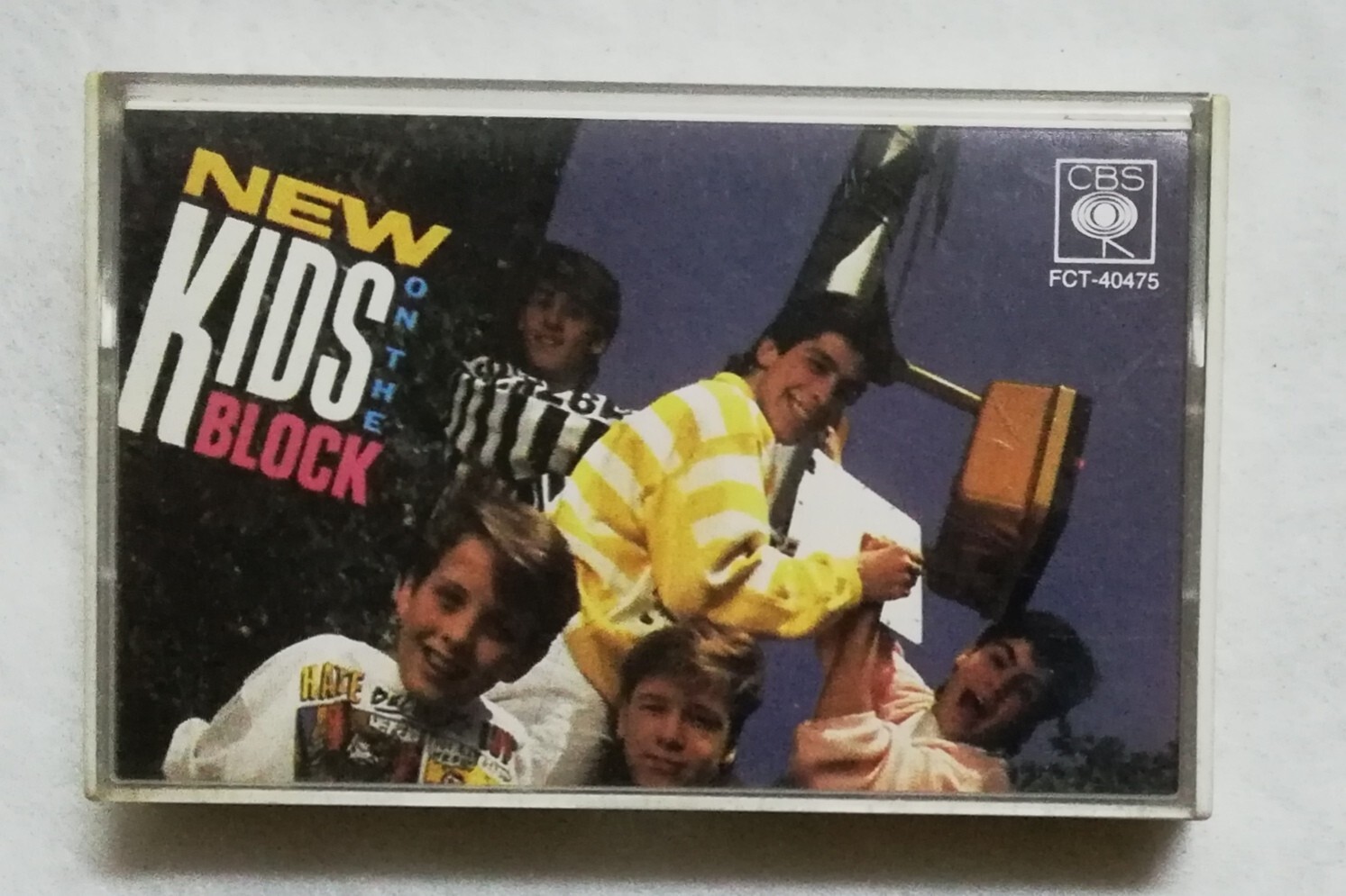 New Kids On The Block Debut Album Rare 1986 CBS Records Malaysia Cassette NKOTB