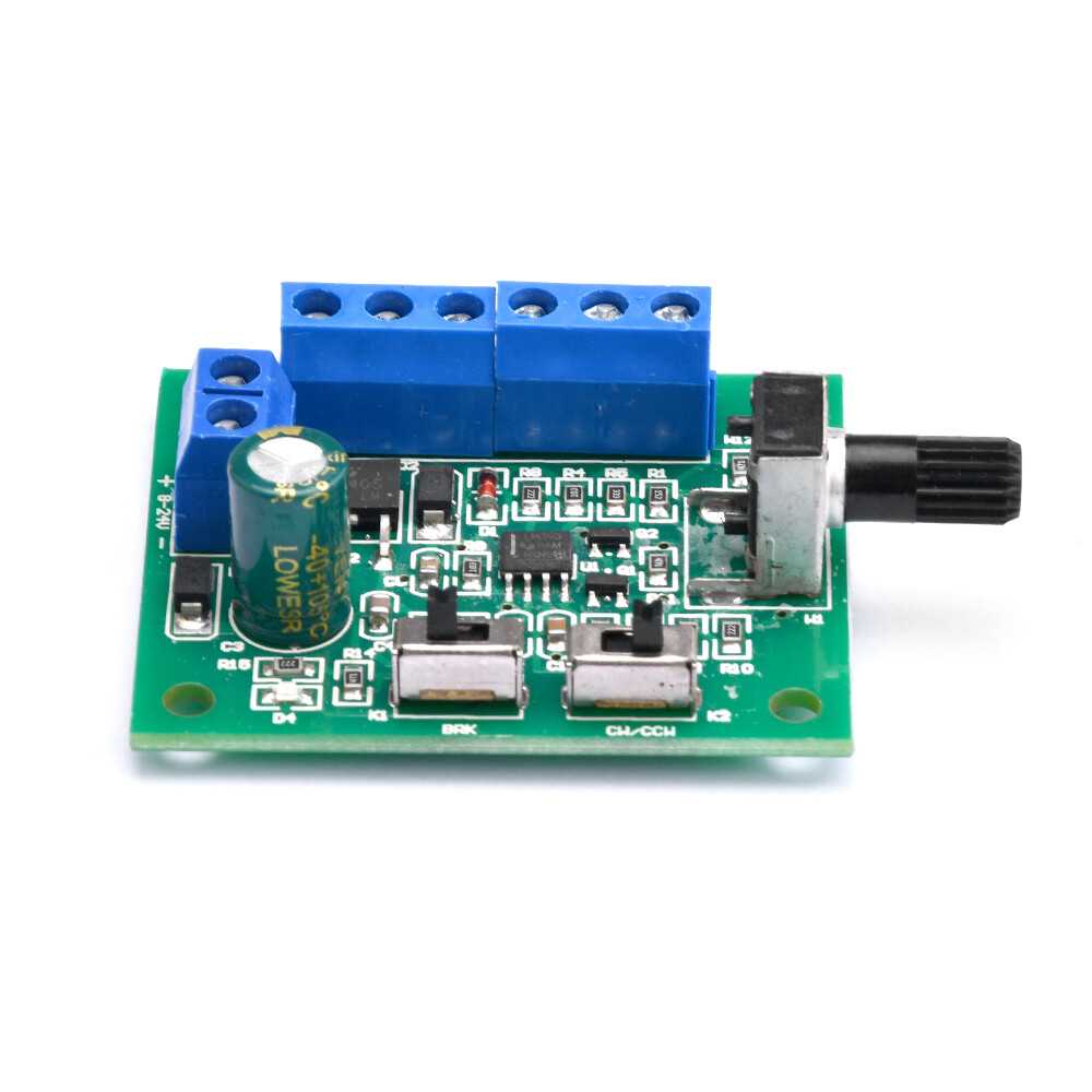 DC 8-24V Brushless Motor Speed Controller PWM Speed Control board With Driver