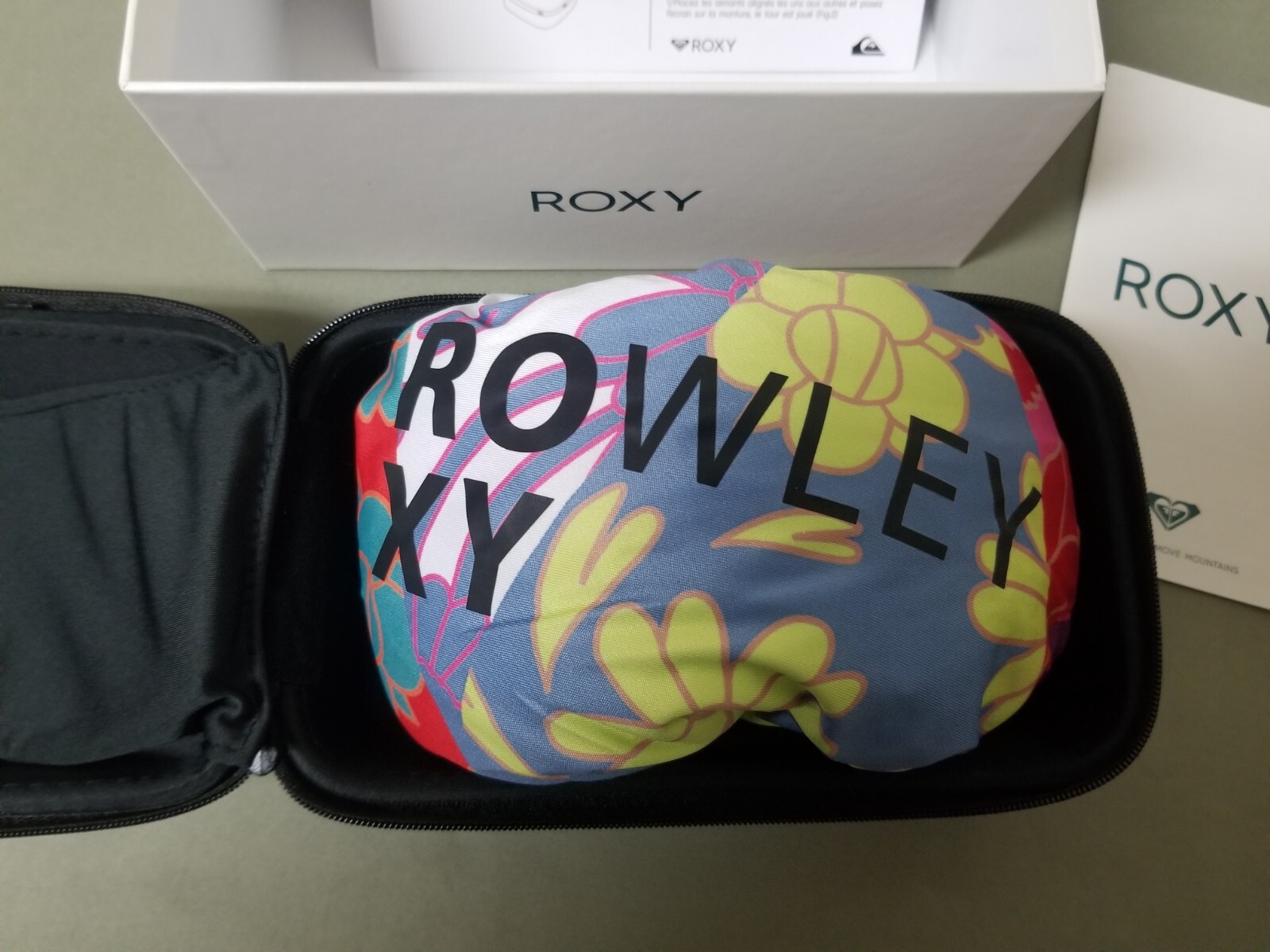 New Roxy Rowley X Rosewood Womens Snowboard/Ski Goggles. ERJTG03165