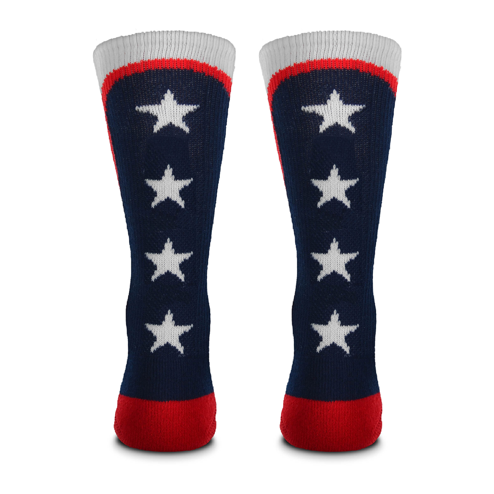 Milwaukee Brewers Red, White, and Blue Patriotic Star Socks