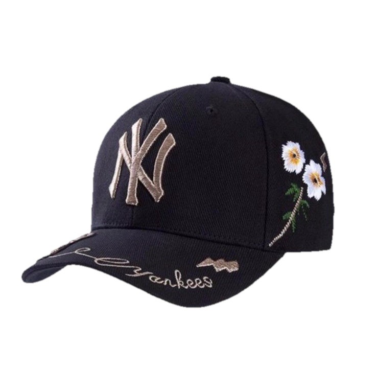 New York NY Yankees Embroidered Butterfly Adjustable Hat Baseball Cap