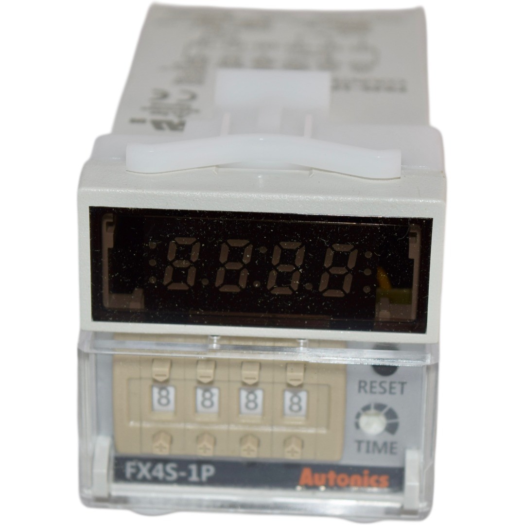 NEW Autonics FX4S-1P2 Compact Digital Counter Timer 24VAC/24-48VDC 4-Digit LED