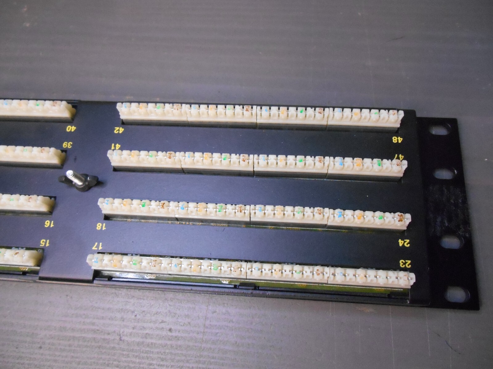 Ortronics OR-851044791 Category 5 48-Port Patch Panel OR851044791