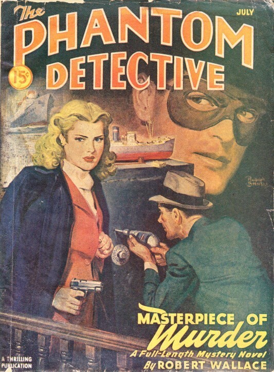 PHANTOM DETECTIVE MAGAZINE 16 Classic Issue Collection On USB Flash Drive