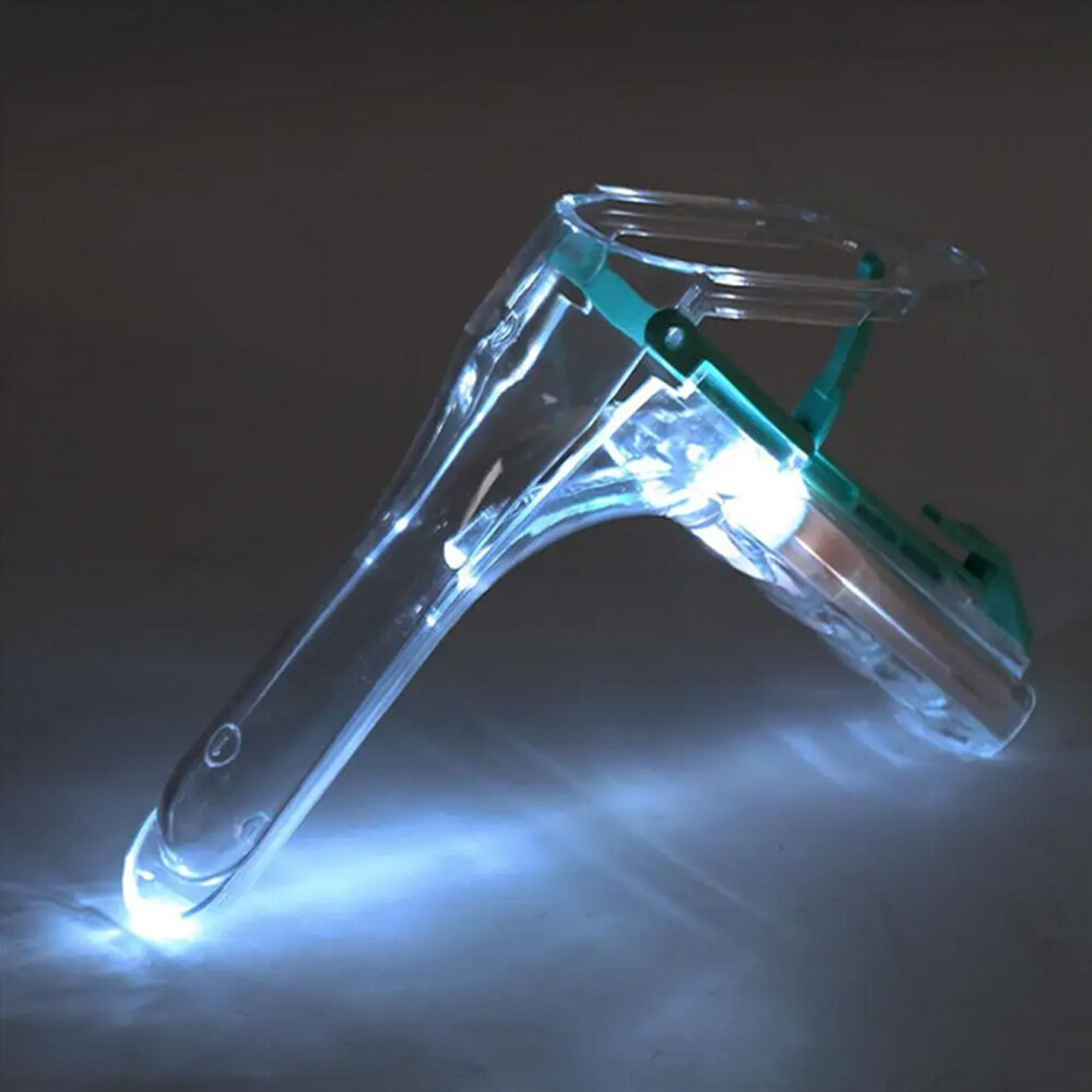 Vaginal Speculum LED Reusable Professional Painless Adjustable Medical w/ Light