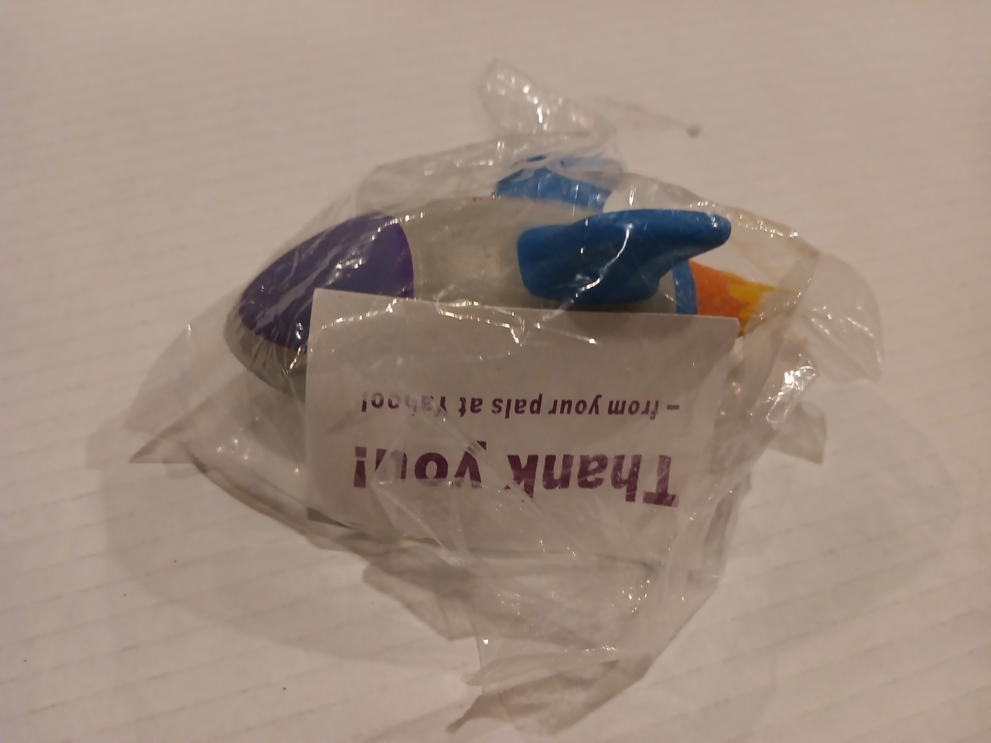 Yahoo promotional rocket ship
