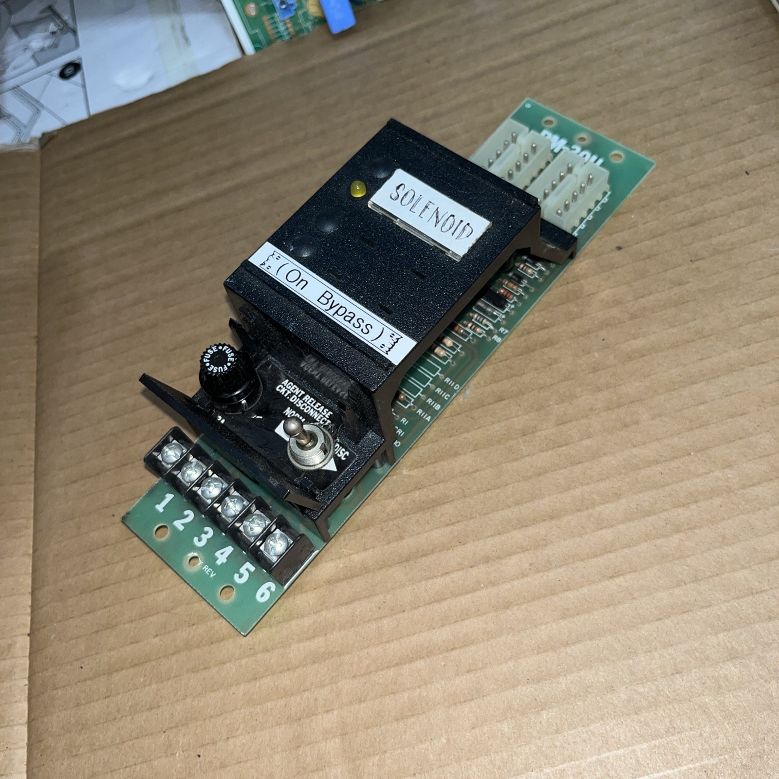 CERBERUS PYROTRONICS RM-30U FIRE ALARM CONTROL UNIT 580-185386