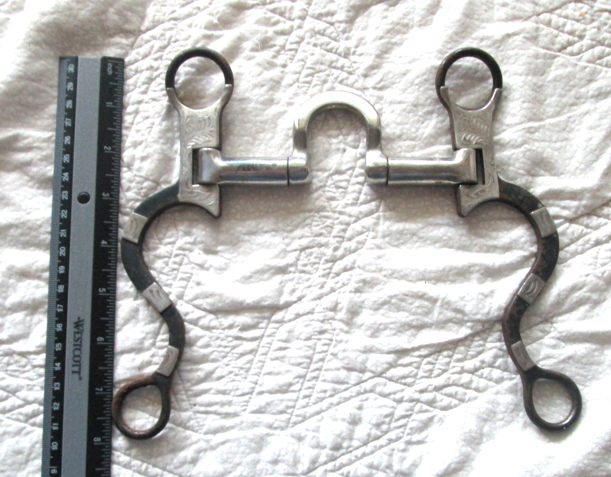 4 3/4" METALAB SILVER MOUNTED BROWN IRON SPRING LOADED CORRECTION BIT